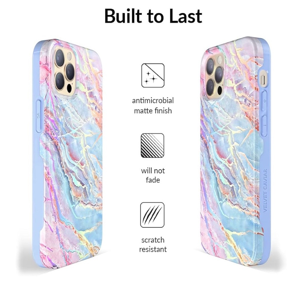 SOLD - Velvet Caviar 13 Pro Max Marble iPhone Case - Picture 7 of 8
